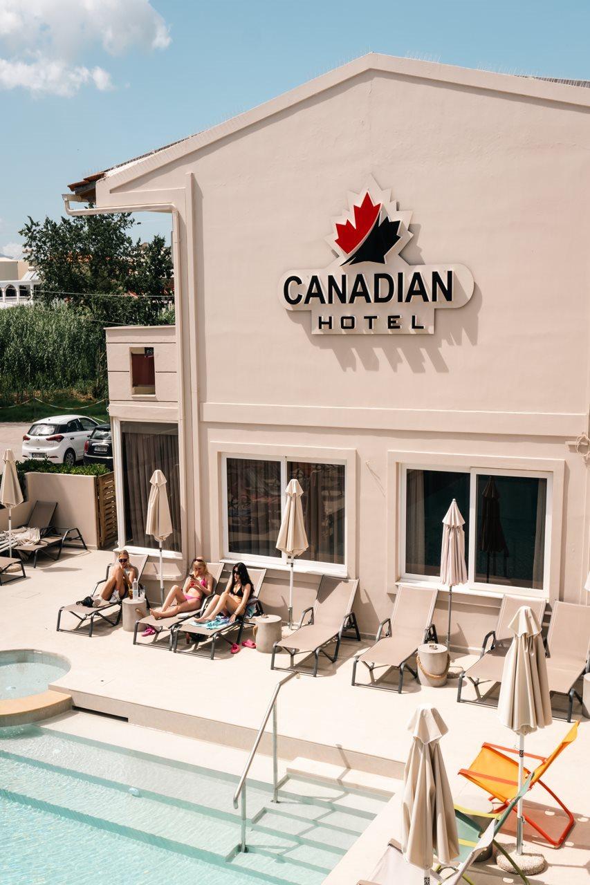 Canadian Hotel Laganas Eksteriør billede